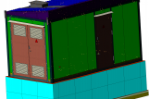 КТП до 1000 кВА из сендвич-панелей