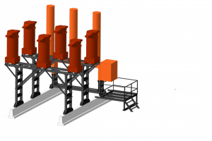 Опоры под высоковольтное оборудование