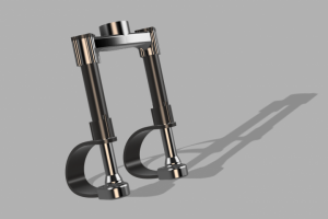 Штоково-рессорная вилка