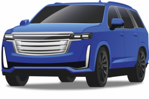 Машина в векторной графике