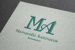 Логотип монограмма Молчанова Анастасия