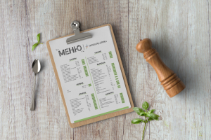 Меню колледжа