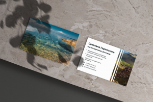 Визитка гид-экскурсовод + фотограф