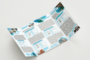 Буклет окошко "Путешествие по морям России"