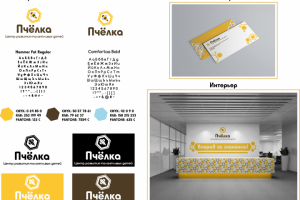 Фирменный стиль и айдентика Пчёлка