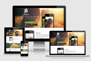 LANDING МОБИЛЬНОГО ПРИЛОЖЕНИЯ