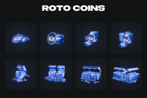 3D визуализация коинов для сайта