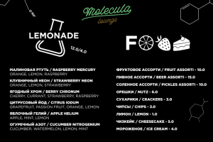 Меню для кафе с необычной тематикой