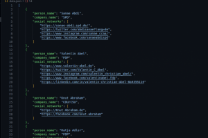 Парсинг данных с сайта bundestag