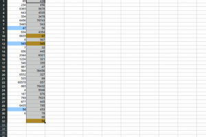 Макрос копирования столбца в строку с разделителем (LibreOffice)