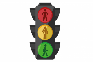 Простая 2d анимация по Path - Светофор.