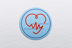 Логотип медицинский - Сердце.