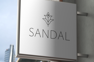 Фирменный стиль для бренда арома свечей SANDAL