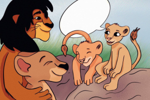 Разработка комикса для папы