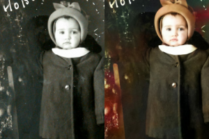 Восстановление фото в цвете