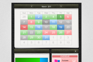 Дизайн для приложения Ipad Organizer