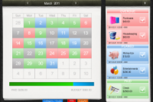 Дизайн для приложения Ipad Organizer