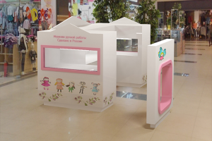 3D Макет торгового оборудования (''Волшебство Хлои'')