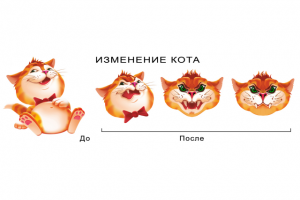 Изменение кота