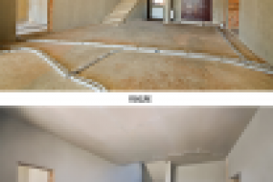 Глубокая ретушь интерьера без отделки и полная перерисовка