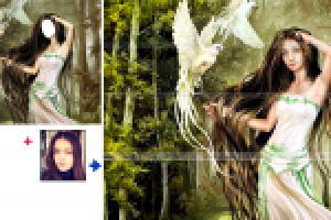 Сложный фотомонтаж и увеличение без потери качества