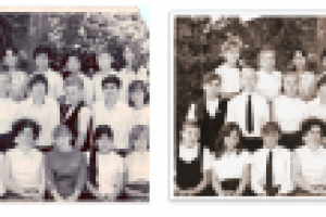 Восстановление старой фотографии.