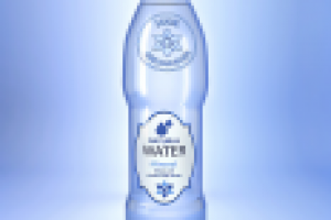 3D моделирование и визуализация пластиковой бутылки с водой