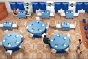 3D изображение: организация WI-FI зоны в ресторанах