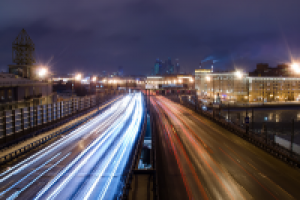 Ночная Москва