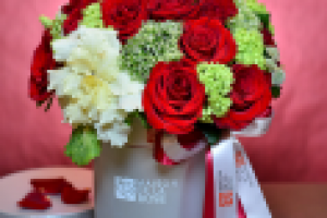 Съемка для элитного бутика цветов "Maison de la rose"