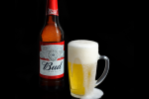 Пиво BAD. Съемка для меню.