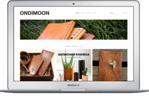 Дизайн интернет-магазина кожгалантереи