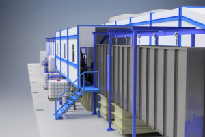 Линия окраски колесных дисков