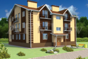 18 квартирный жилой дом в п. Рассвет