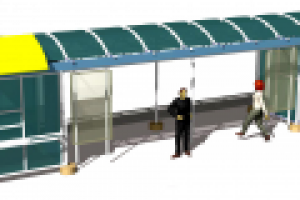 Остановочный павильон в Волгограде