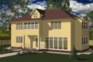 Проект коттеджа 2