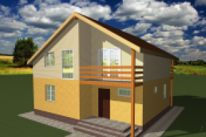 Проект коттеджа 3