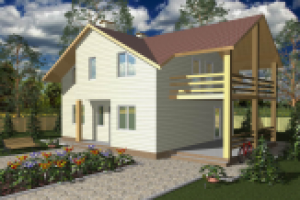 Проект коттеджа 4
