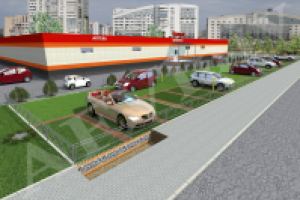 Экопарковка по ул. Лукинской