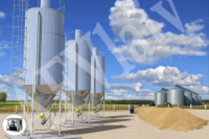 бункерные весы с зернохранилищем