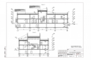 Проект детского сада. Разрез