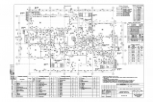 Проект детского сада. План первого этажа