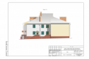 Проект школы. Фасад 2
