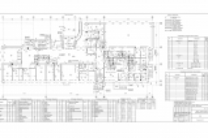 План первого этажа