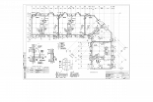 3-х этажный секционный жилой дом. План подвала