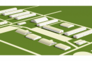 Проект вахтового поселка 3Д