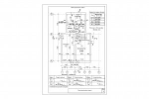 План цокольного этажа коттеджа