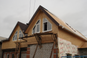 Надстройка мансарды в доме п. Рабочий