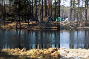 Туристический пейзаж