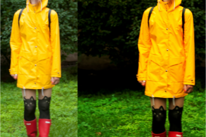 Желтый плащ